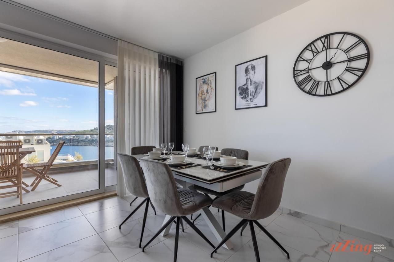 A Stunning Apartment With Spectacular Sea Views St. Paul's Bay Exteriör bild